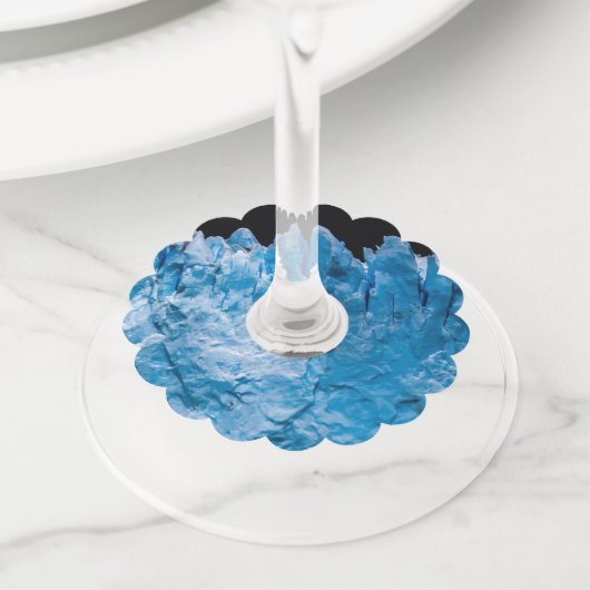 Perito Moreno Glacier Wijnglaslabel (Dichtbij)