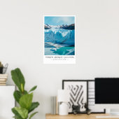 Perito Moreno Gletsjer Argentinië Kunst, Patagonia Poster (Thuiskantoor)