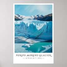 Perito Moreno Gletsjer Argentinië Kunst, Patagonia