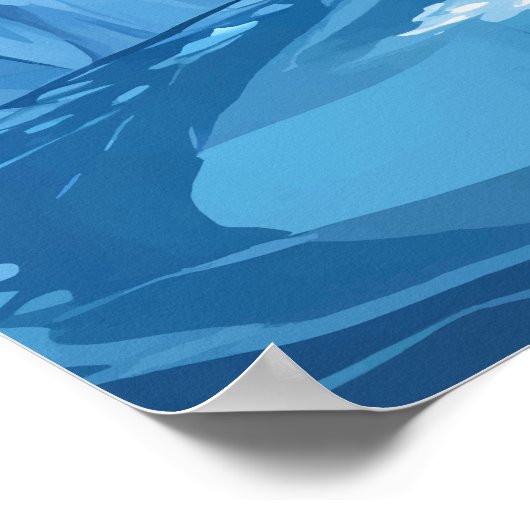Perito Moreno Gletsjer Poster (Hoek)