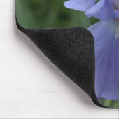 Periwinke Blue Iris Mousepad Muismat (Hoek)