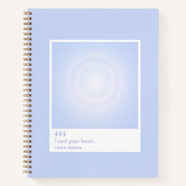 Periwinkle Aura Swatch Angel Number Notebook Notitieboek