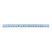 Periwinkle Awareness Ribbon Angels Custom Design Satijnen Lint (Voorkant)