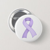 Periwinkle Awareness Ribbon Button 0001 (Voorkant /achterkant)