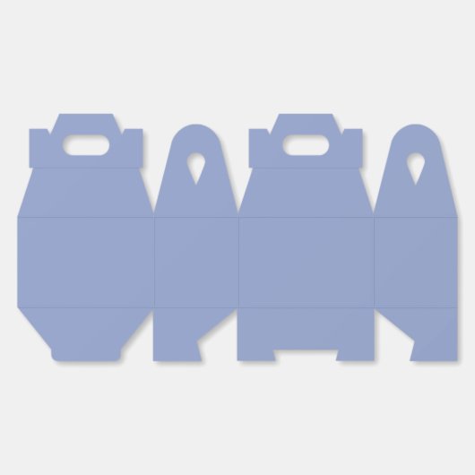 Periwinkle Bedankdoosjes (Ongevouwen)