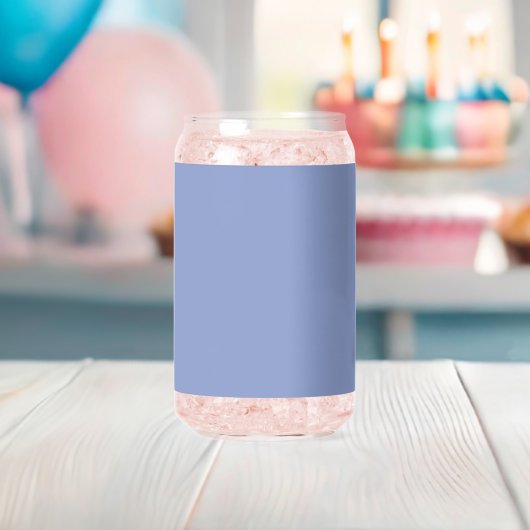 Periwinkle Blikvorm Glas (Insitu (Baby Shower))