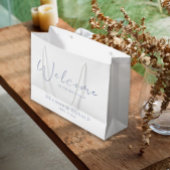 Periwinkle Bloemen Boho Welkom Bruiloft Groot Cadeauzakje