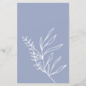 Periwinkle Bloemen Game Over Onder Flyer (Achterkant)