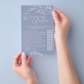Periwinkle Bloemen Game Over Onder Flyer (Hand)