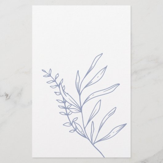 Periwinkle Bloemen Game Over Onder Flyer (Achterkant)