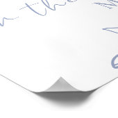 Periwinkle bloemen raden hoeveel kussen spel poster (Hoek)