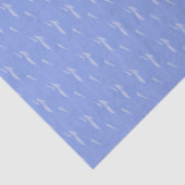 Periwinkle Blue Flecked Tissue Paper Tissuepapier (Detail)