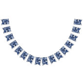 Periwinkle Blue Floral Toile No.1  Vlaggetjes (Alle)