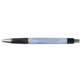 Periwinkle Blue Glitter Promotion Pen