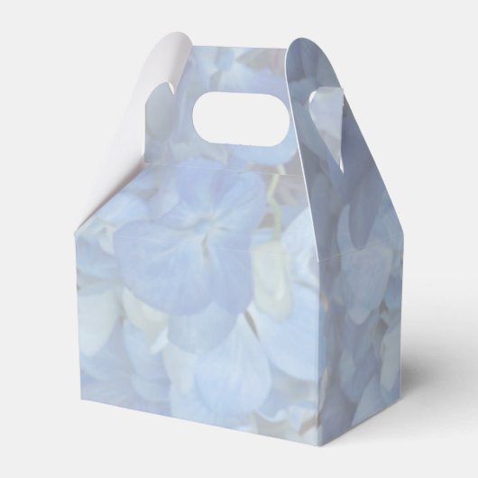 Periwinkle Blue Hydrangeas Wedding Favor Box Bedankdoosjes (Achterkant)