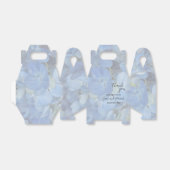 Periwinkle Blue Hydrangeas Wedding Favor Box Bedankdoosjes (Uitgevouwen)