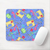 Periwinkle Blue Sewing Notions Mousepad Muismat (Met muis)