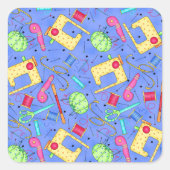 Periwinkle Blue Sewing Notions Sticker (Voorkant)