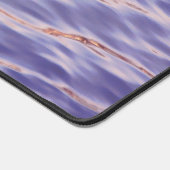 Periwinkle Blue Water Ripples Art Desk Mat (Hoek)