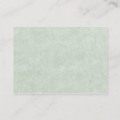 Periwinkle Bruiloft Uitnodiging Receptie invoegen Informatiekaartje (Achterkant)