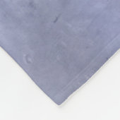 Periwinkle Butterfleur | Fleur de Lis Butterfly Fleece Deken (Hoek)