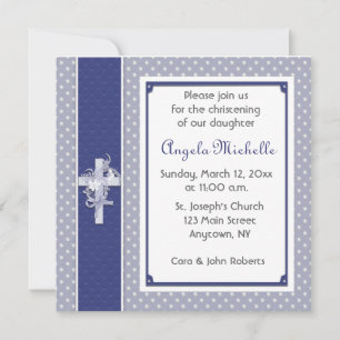 Periwinkle Christelijke Uitnodiging