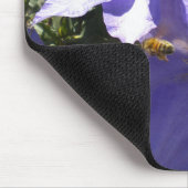 Periwinkle Clematis en Bee mousepad Muismat (Hoek)