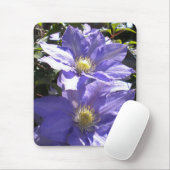 Periwinkle Clematis Mousepad Muismat (Met muis)