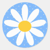 Periwinkle Daisy Sticker (Voorkant)