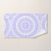 Periwinkle Dream Mandala Pattern Bad Handdoek (Handdoek)
