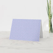 Periwinkle en Lila Kaart (Voorkant)