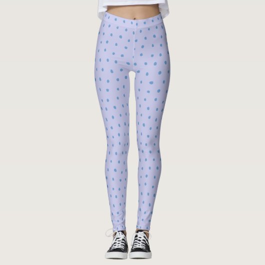 Periwinkle en Lila Leggings (Voorkant)