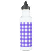 Periwinkle en witte gingham waterfles  (Rechts)