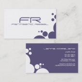 Periwinkle Fantastic Rebel Visitekaartjes (Voorkant / Achterkant)