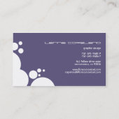 Periwinkle Fantastic Rebel Visitekaartjes (Achterkant)