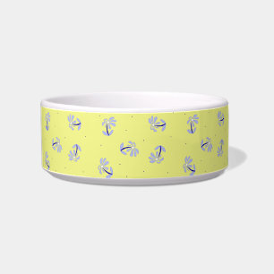 Periwinkle Floral cat bowl Voerbakje