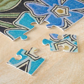 Periwinkle Flower Elegant  Floral Classic Legpuzzel (Zijkant)