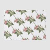 Periwinkle Flower Pattern Tissuepapier (Voorkant)