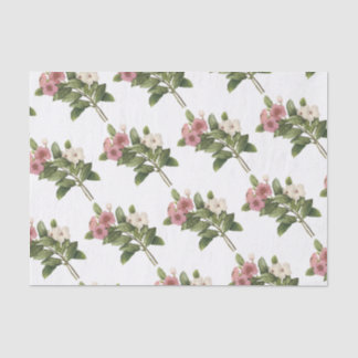 Periwinkle Flower Pattern Tissuepapier