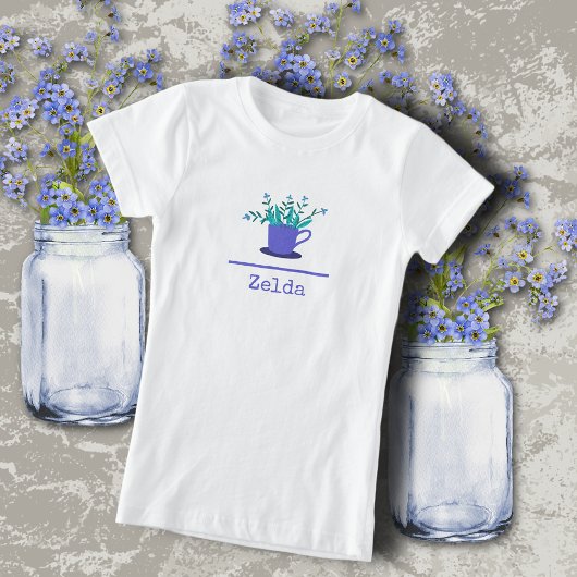 Periwinkle Flowers T-shirt