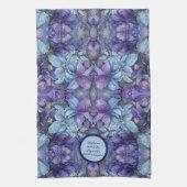 Periwinkle Garden  keukenhanddoeken (Verticaal)