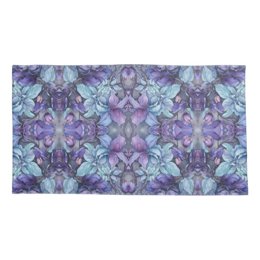 Periwinkle Garden Kussensloop (Achterkant)