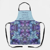 Periwinkle Garden  Schort (Voorkant)