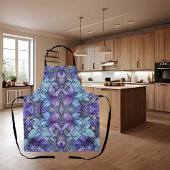 Periwinkle Garden Schort