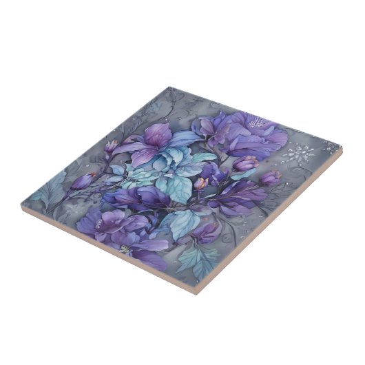 Periwinkle Garden Tegeltje (Zijkant)