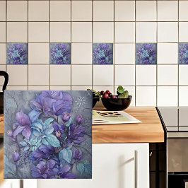 Periwinkle Garden Tegeltje