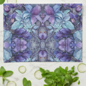 Periwinkle Garden Theedoek (Gevouwen)