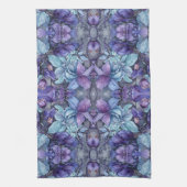 Periwinkle Garden Theedoek (Verticaal)