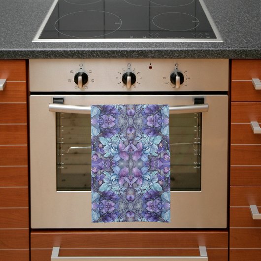 Periwinkle Garden Theedoek