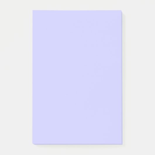 Periwinkle Gift Solid Color Post-it® Notes (Voorkant)